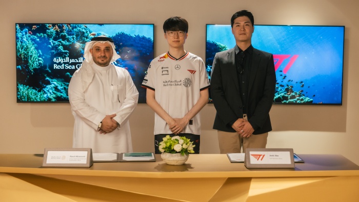 沙特房地产开发商RedSeaGlobal赞助T1